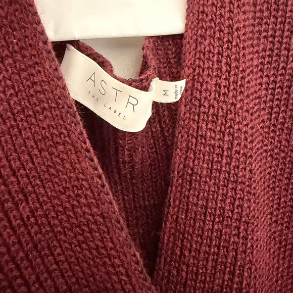 ASTR the Label - Burgundy Sweater - Picture 2 of 3